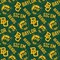 Sykel Enterprises-Baylor University Cotton Fabric-Baylor Bears Tone On Tone Cotton Quilting Fabric